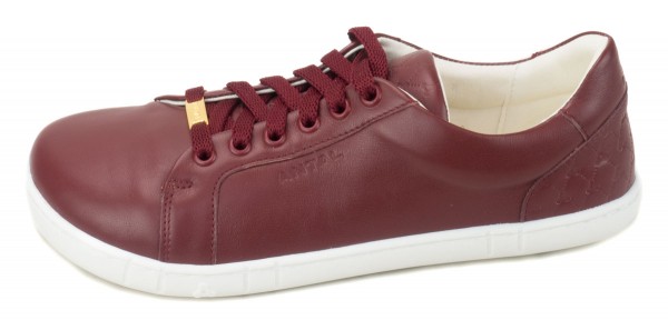 Antal ~ Amada Leder Sneaker ~ Burgunder