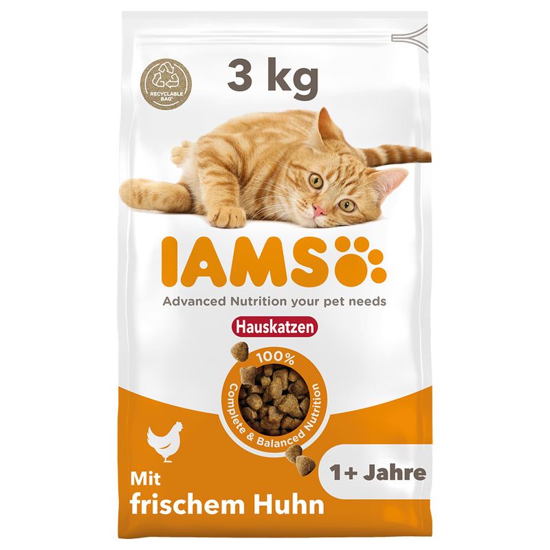 IAMS Advanced Nutrition Indoor Cat mit Huhn