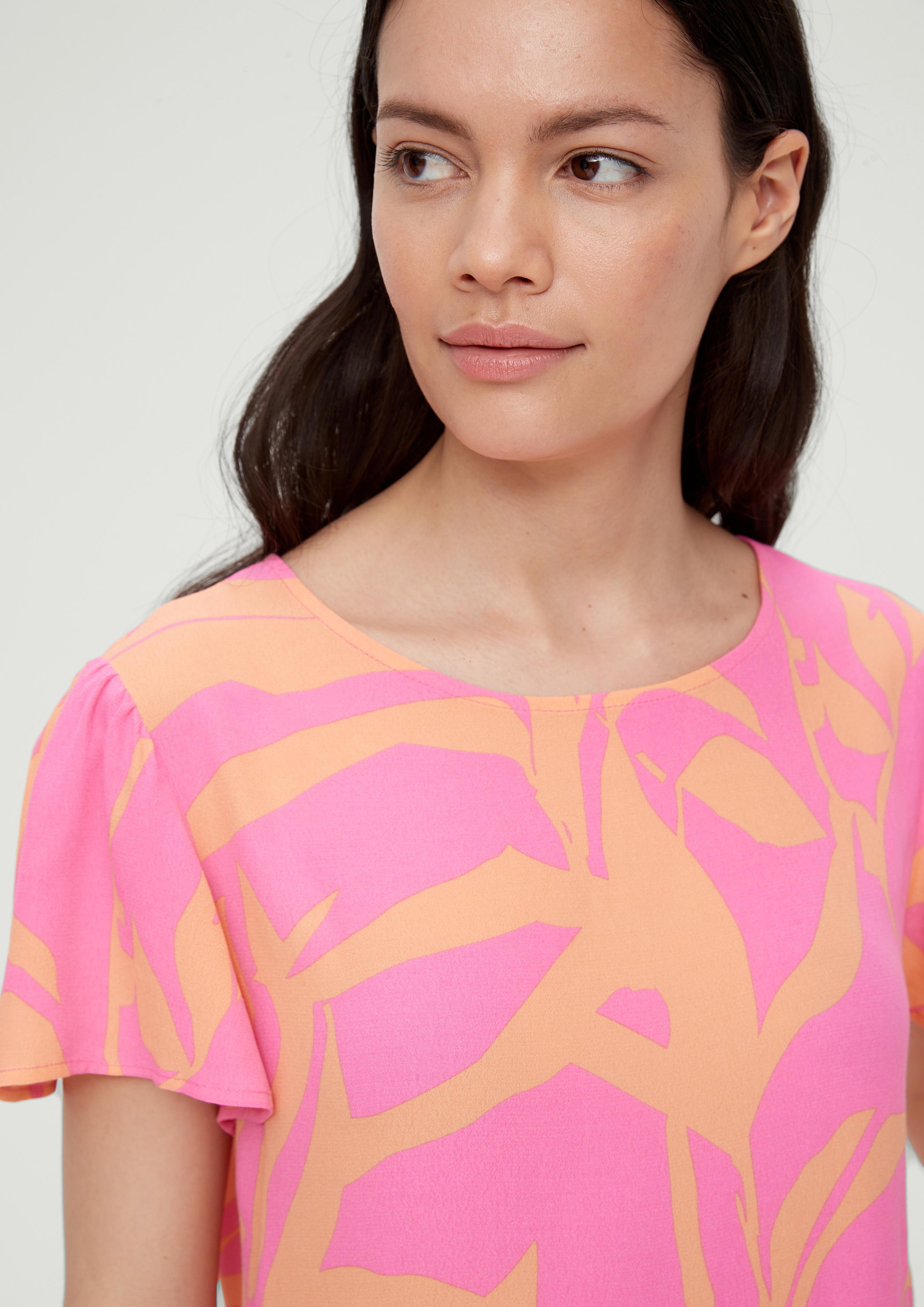 Bluse aus Viskose-Crêpe  2131914-44A3