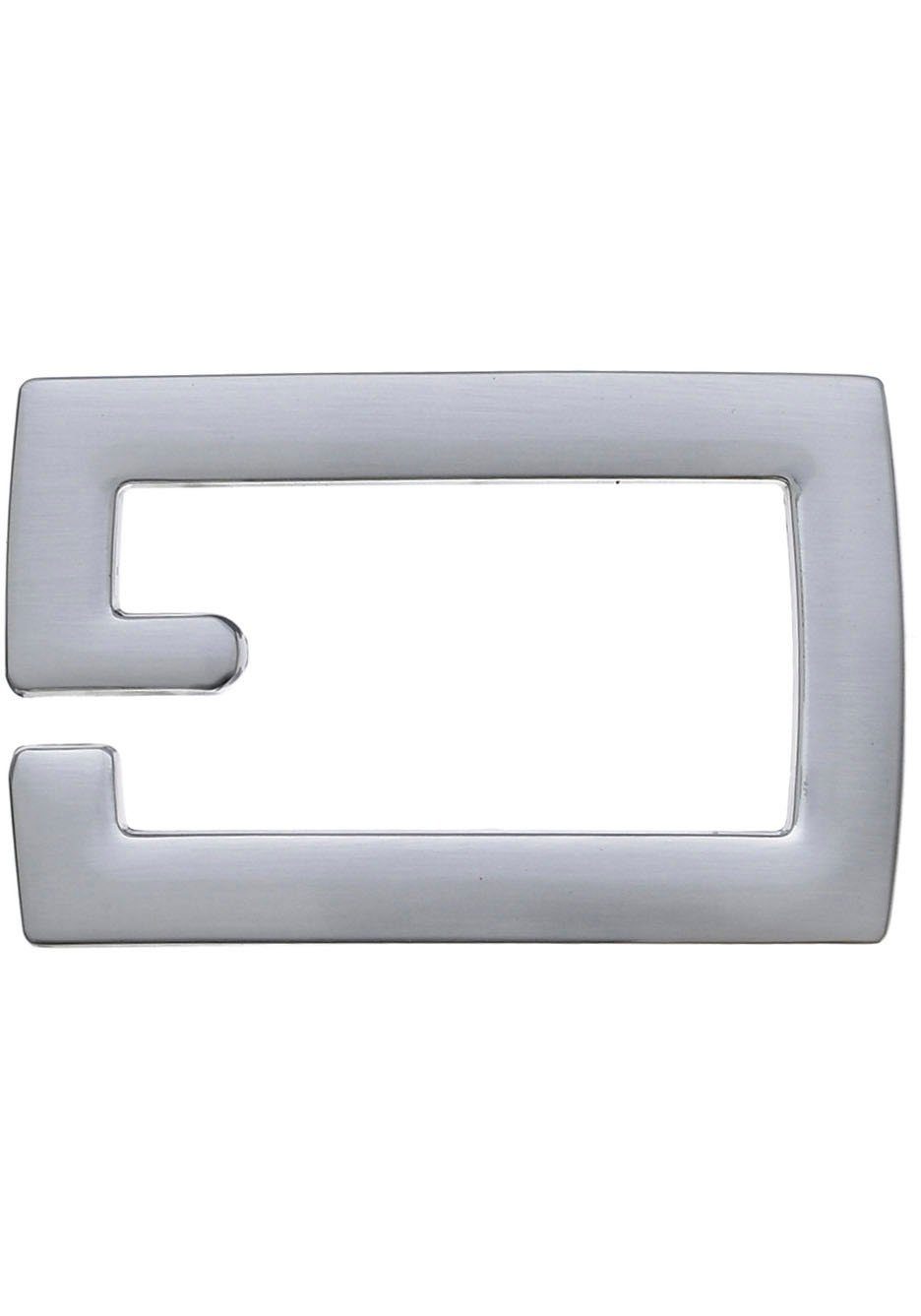 RETTUNGSRING by showroom 019° Gürtelschnalle Wechselschnalle Offenes Viereck Silber