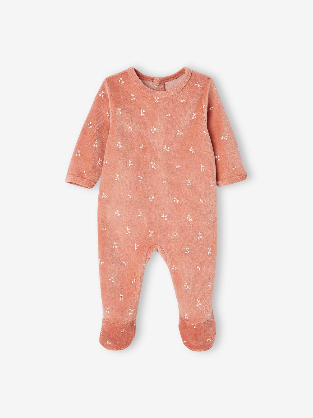 Vertbaudet 3er-Pack Baby Strampler BASIC - pack pfirsich