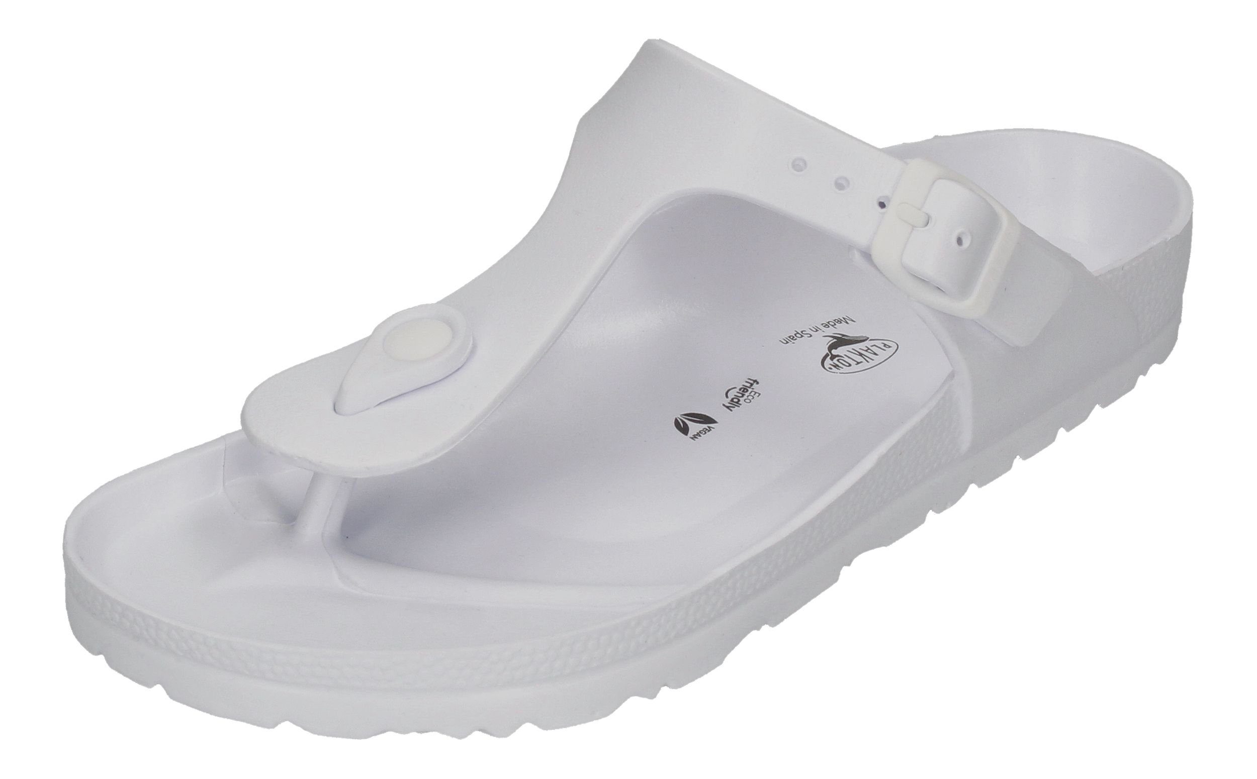 Plakton WENDY 761671 Zehentrenner Blanco