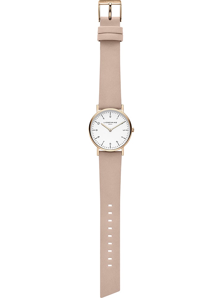 Liebeskind Quarzuhr in Rosa/ Roségold/ Weiß günstig kaufen onesize