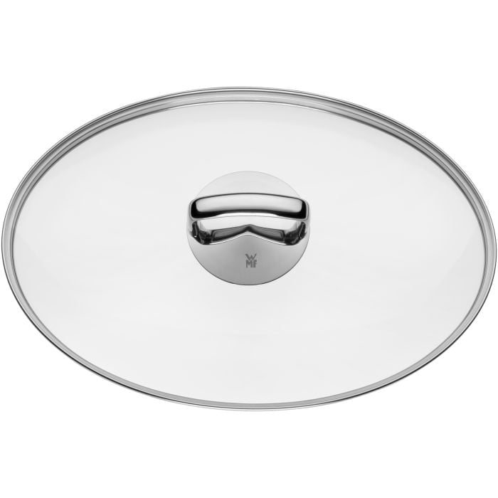 Fusiontec Mineral BrÄter mit Glasdeckel, oval, 36 cm, Platinum