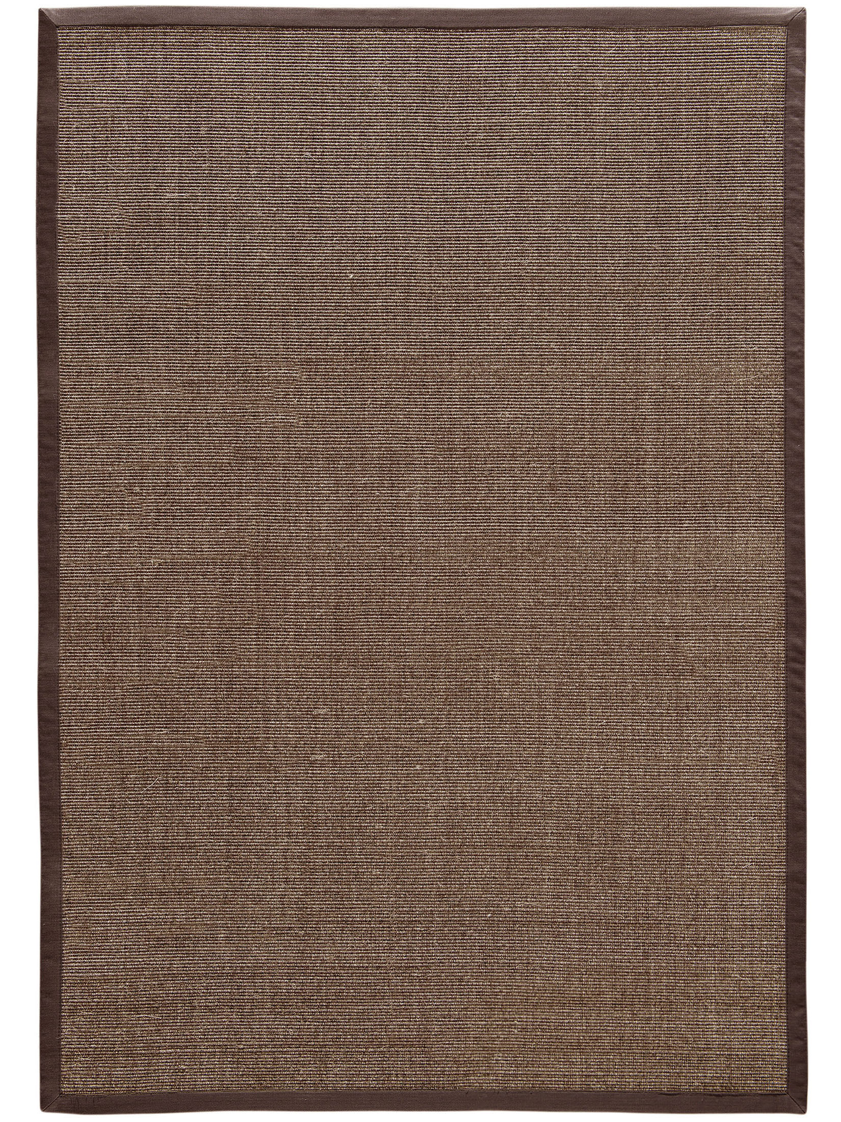 Aruba Colour Sisal-Teppich, Kaffee