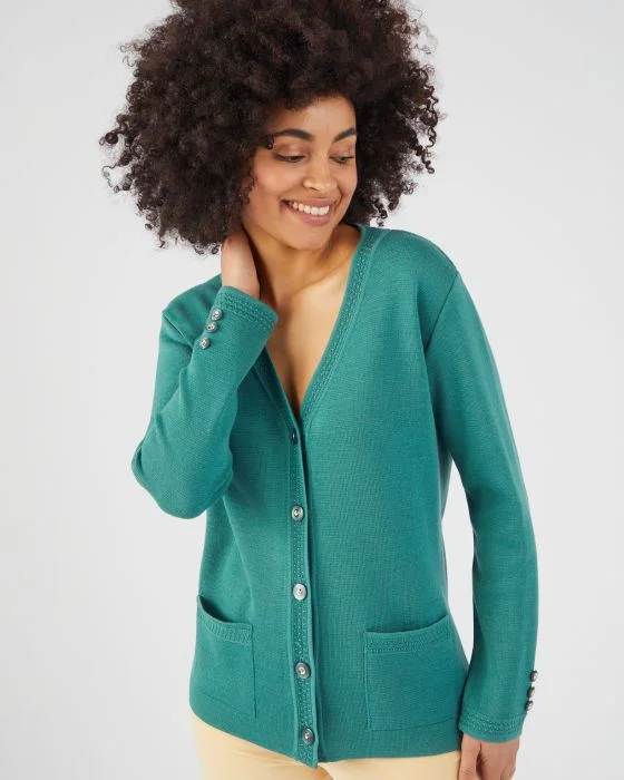 Veste maille milano 50% laine mérinos