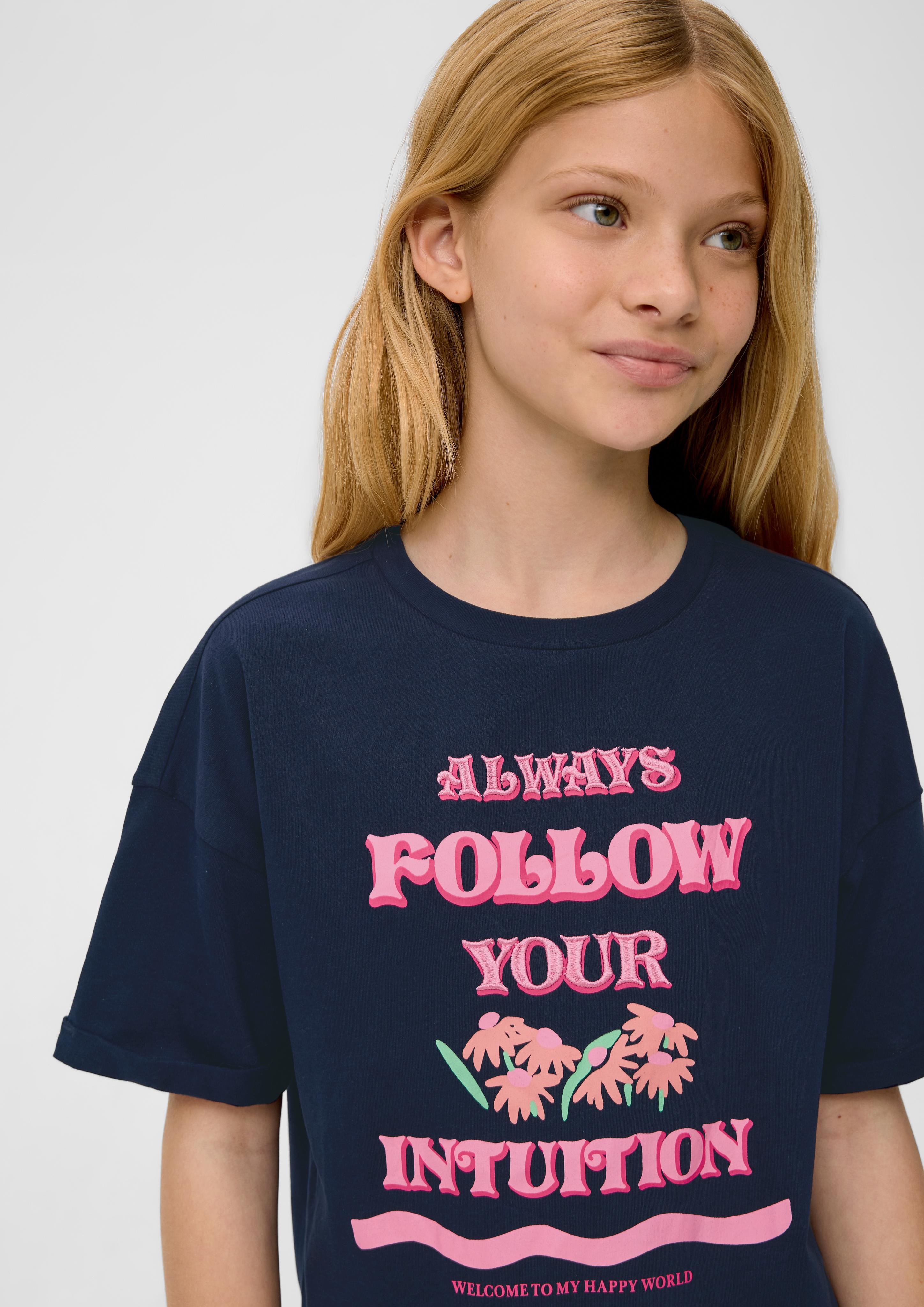 T-Shirt mit Schriftprint  2130473-5952