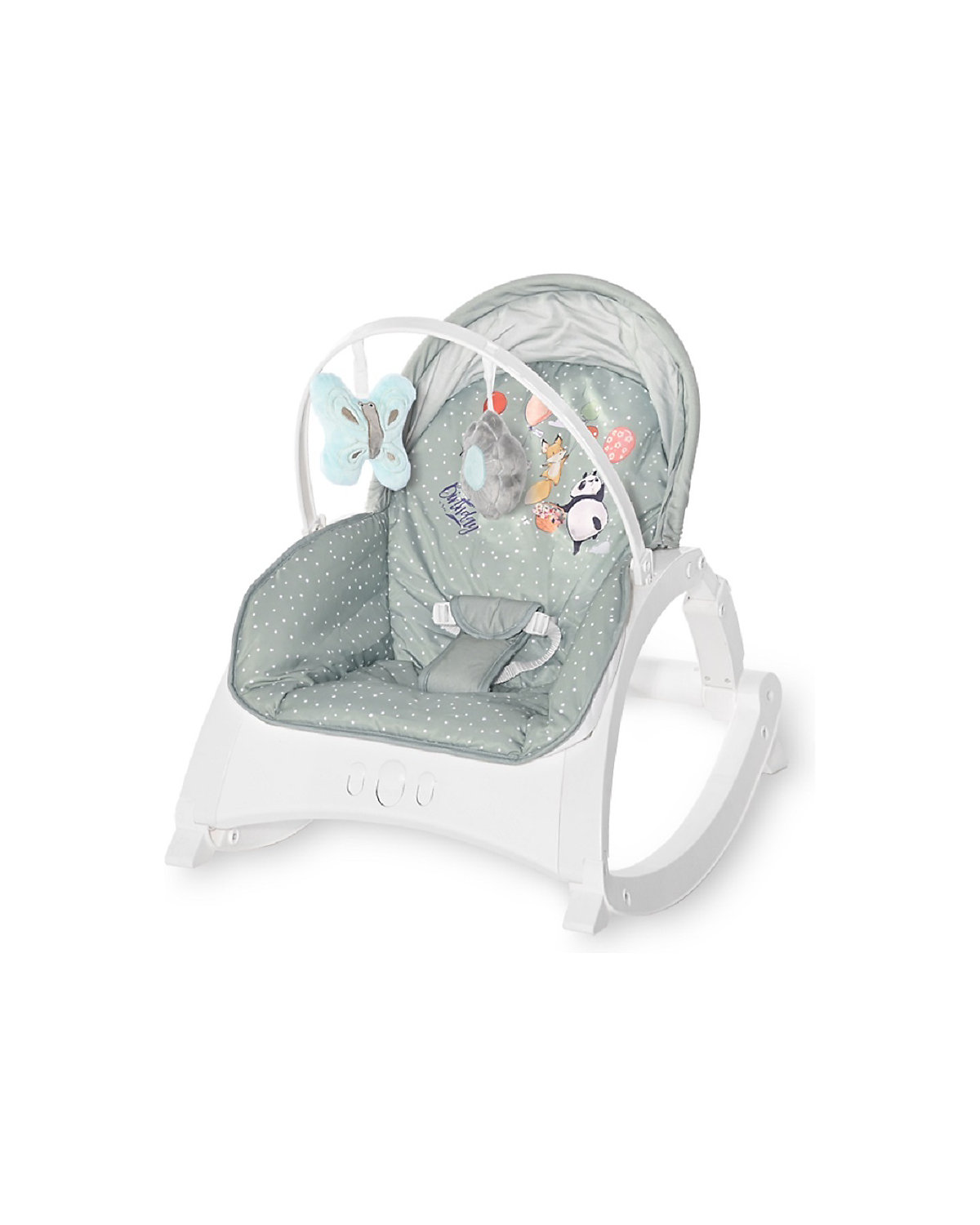 Babywippe ENJOY mit Vibration, Musik, verstellbare Rückenlehne Babywippen