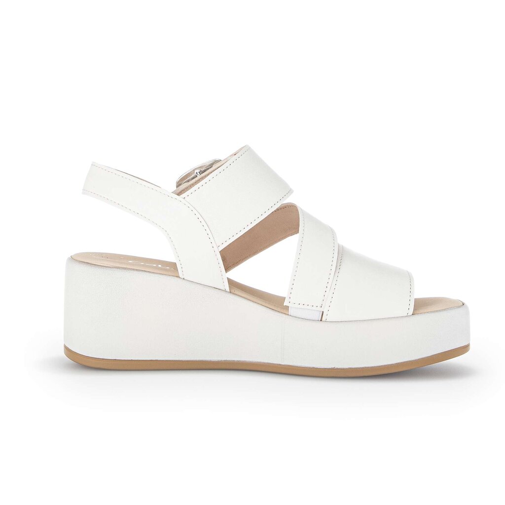 Gabor fashion Keilsandalette creme
