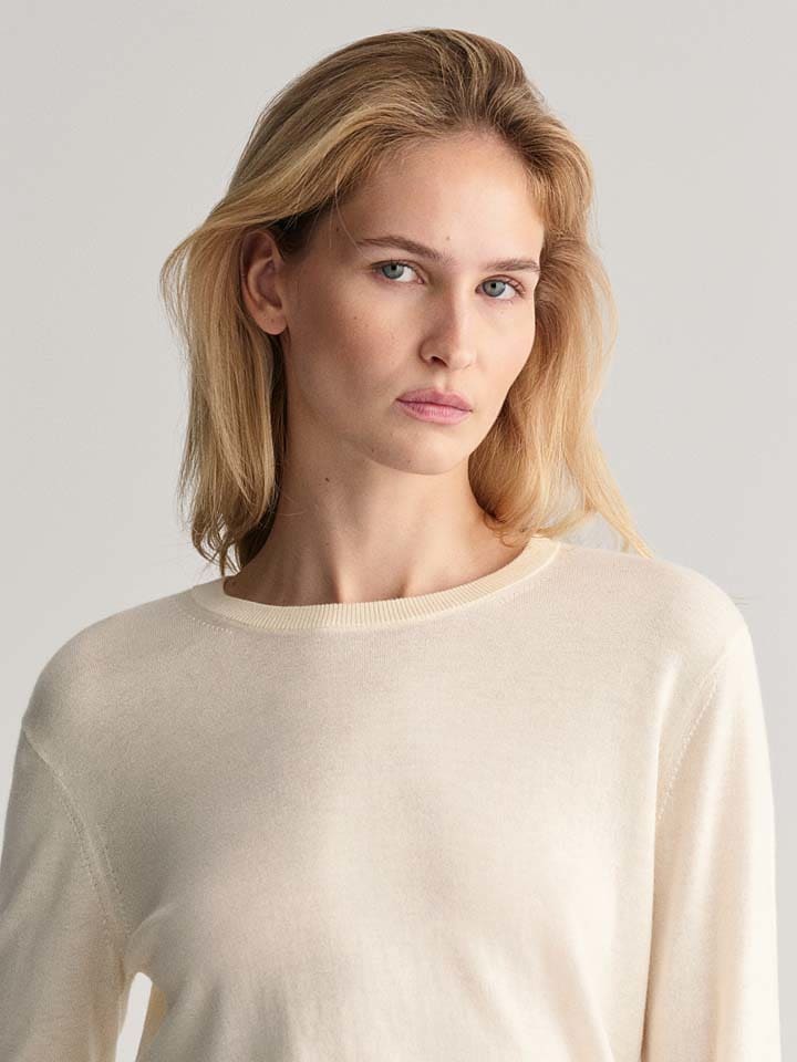 Gant Pullover in Sand günstig kaufen