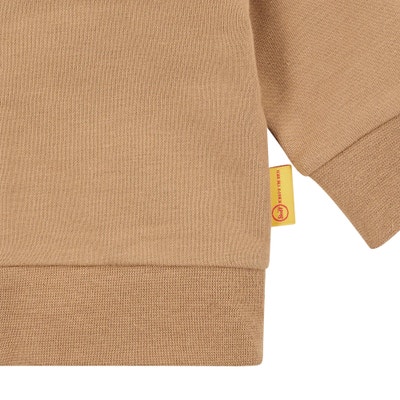 Sweatjacke, braun für Jungs