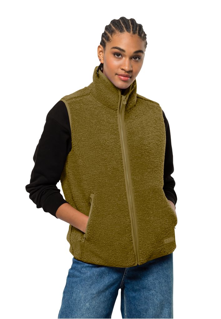 HIGH CURL VEST W Fleeceweste Damen