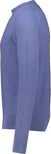 TOMMY HILFIGER Herren Strickpullover RECTANGULAR STRUCTURE CREW