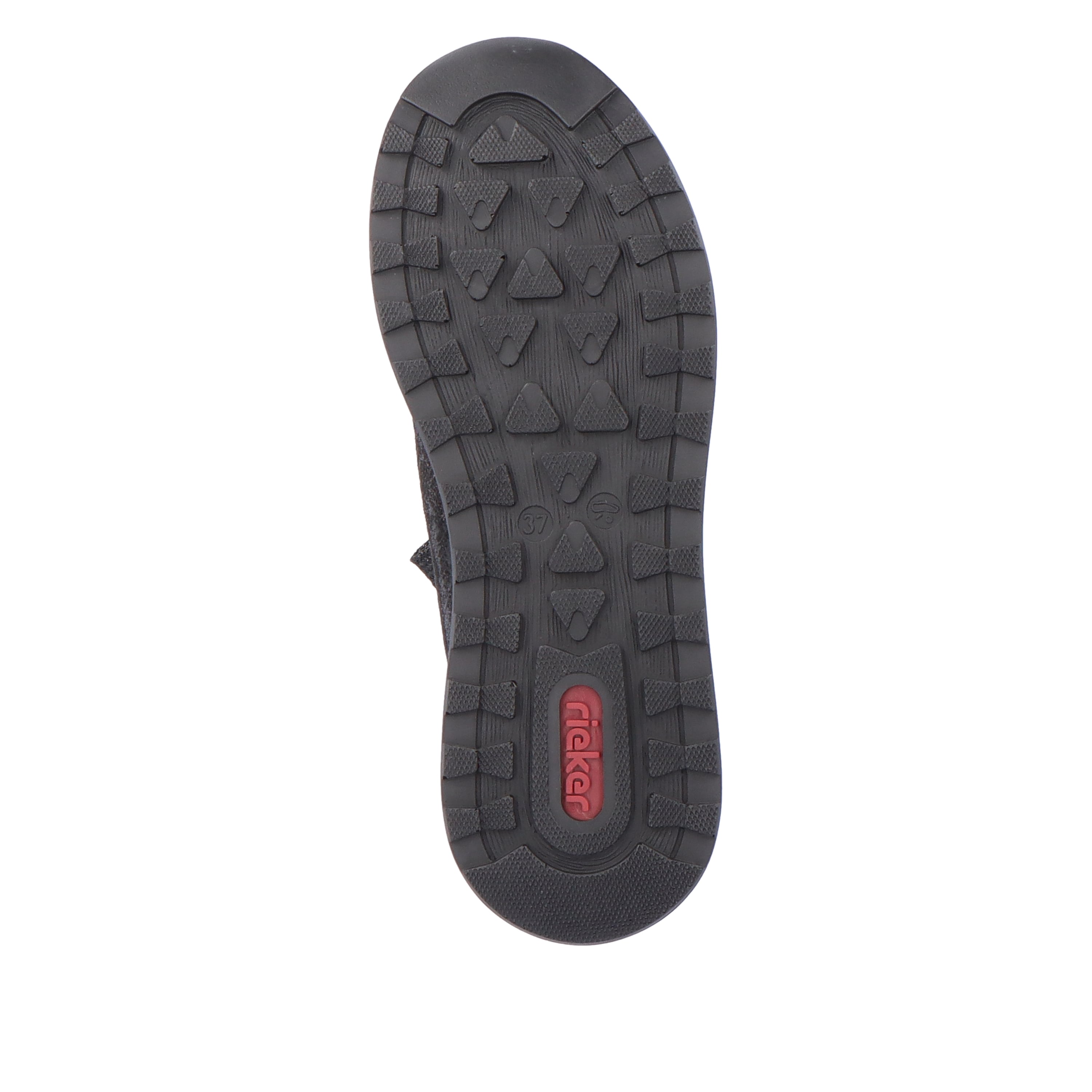 Rieker Damen Sneaker Low nachtschwarz