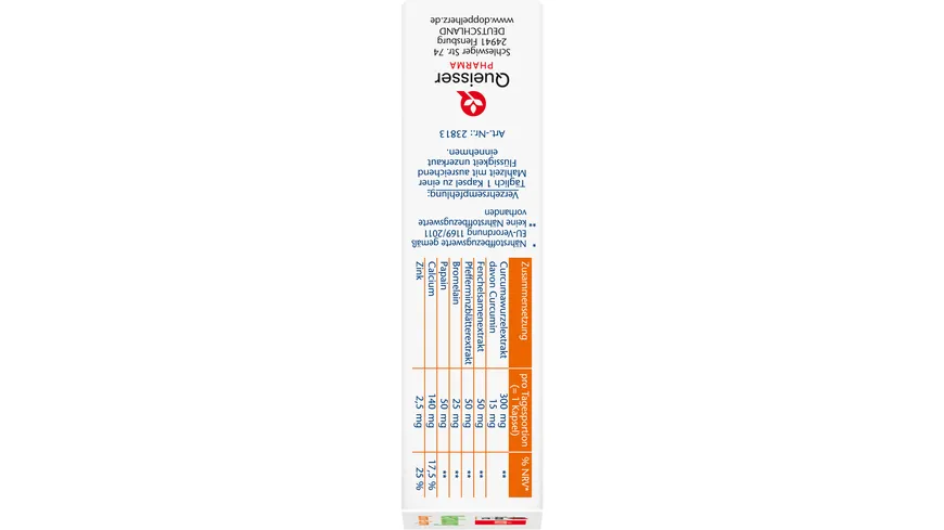 Doppelherz Verdauung Curcuma + Enzyme