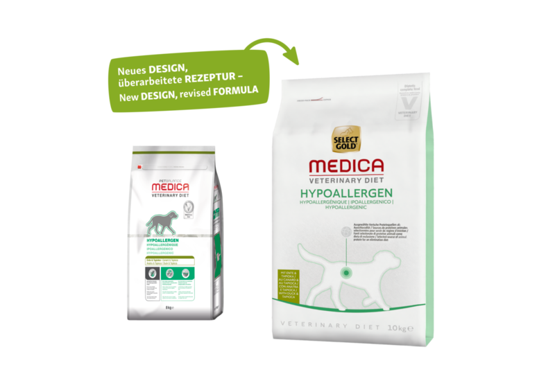 SELECT GOLD Hundetrockenfutter SELECT GOLD Medica Hypoallergen Ente 10 kg