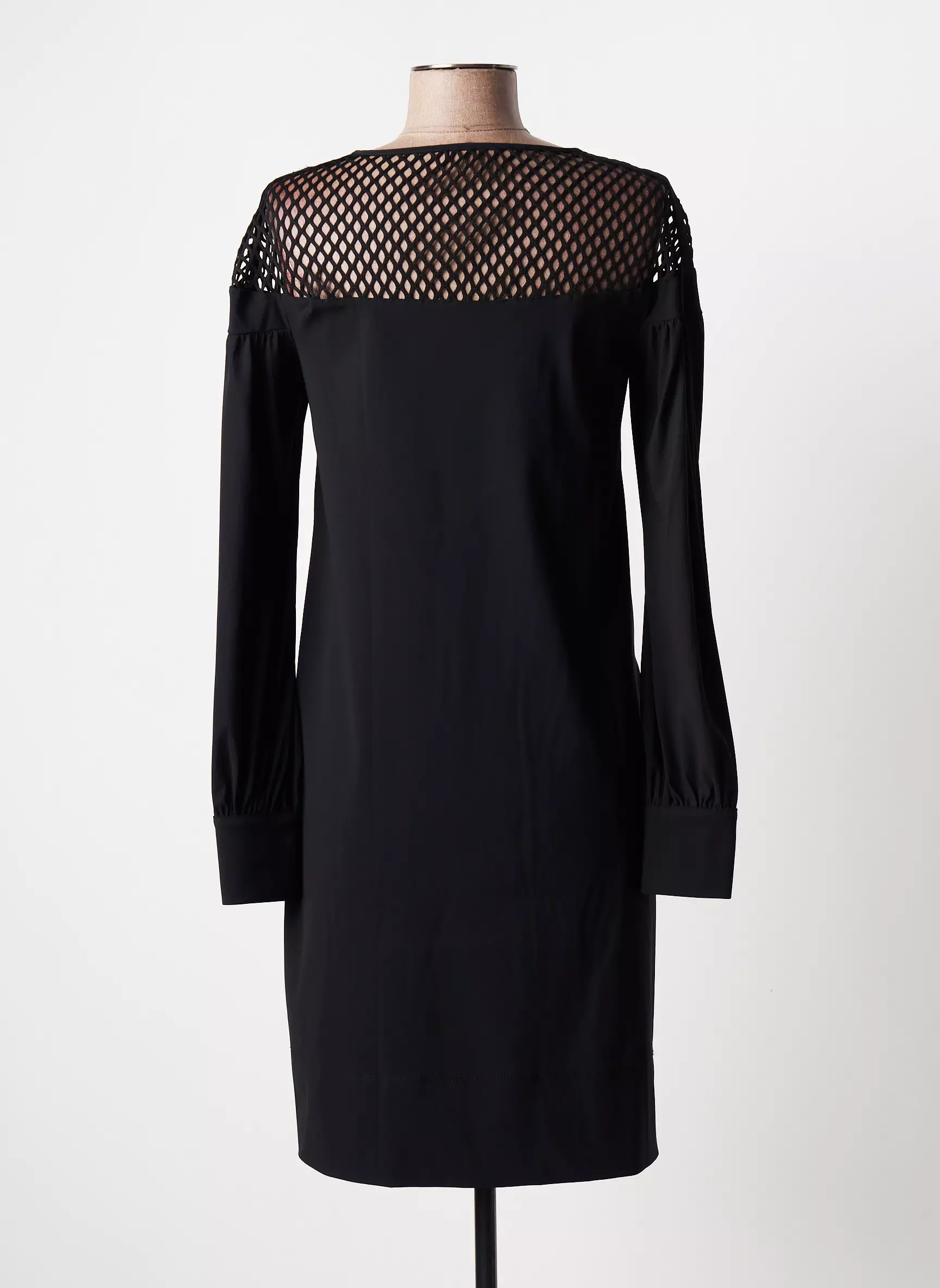 Indies Robes Mi Longues Femme couleur noir