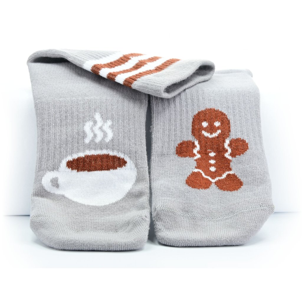 Footic Coffee Barfußsocken, 1 Paar