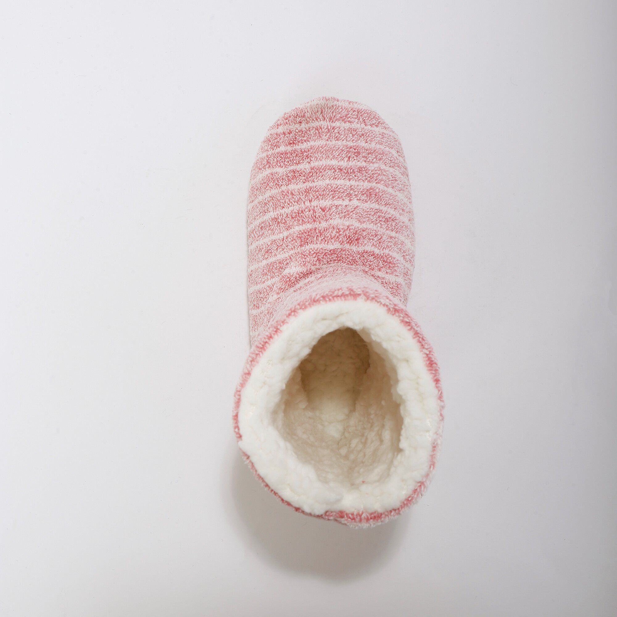 Chaussons bottillons souples fourrés en fausse fourrure