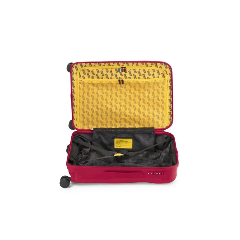 Crash Baggage Icon Tone on Tone Trolley M (68 cm) - Ruby Red
