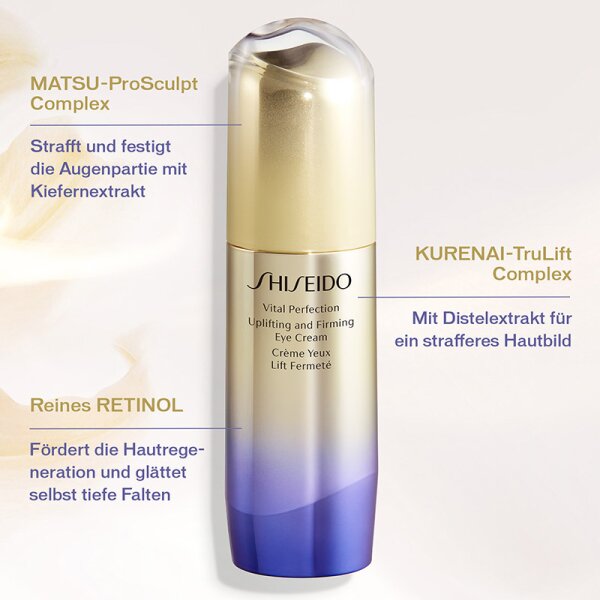 Shiseido Vital Perfection Uplifting & Firming Eye Cream Augencreme