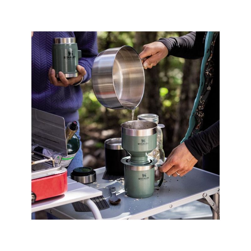 Stanley Amerikanischer Kaffeebecher, Classic Perfect-Brew Pour Over Hammertone Green
