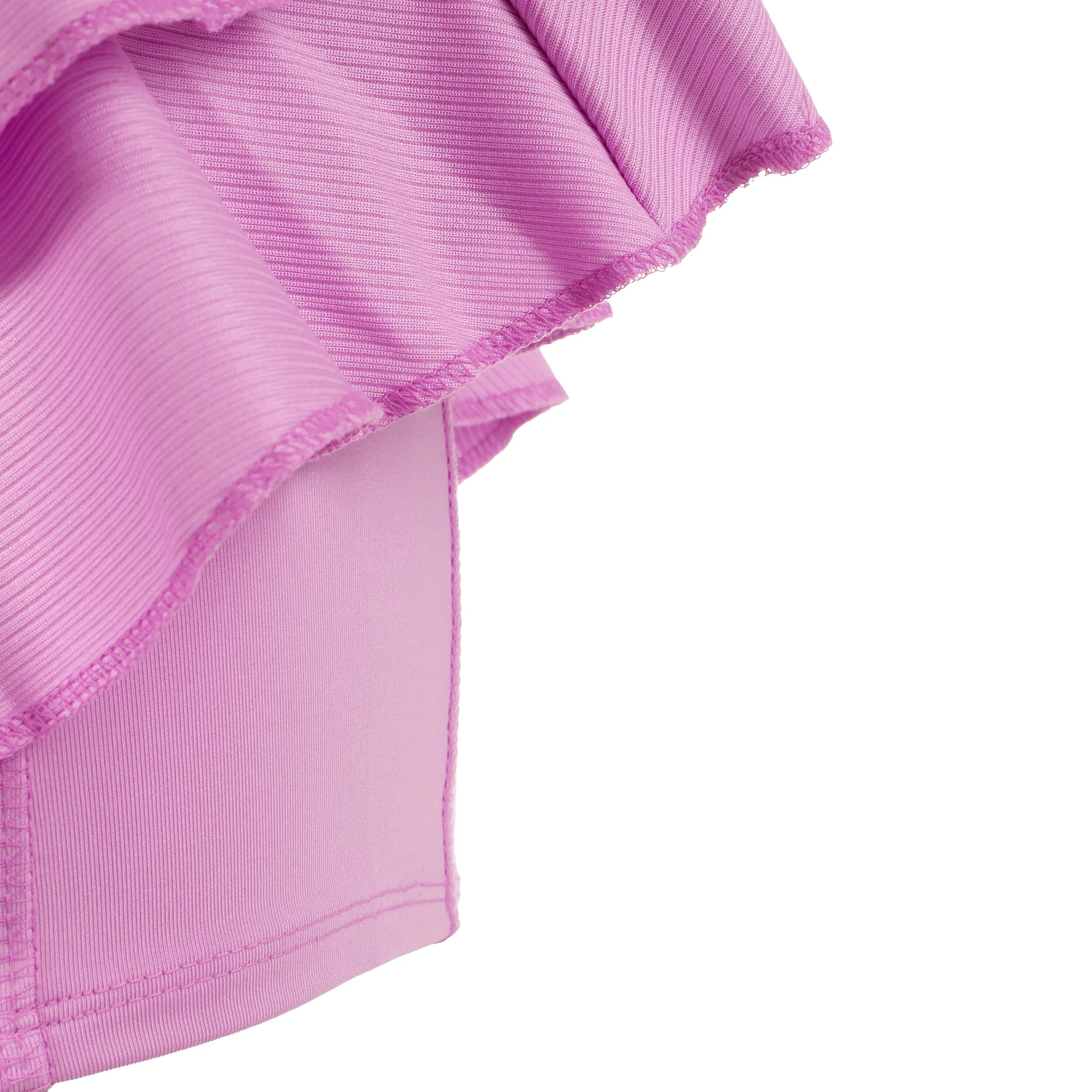 Awesome Ruffle Rock Damen - Rosa