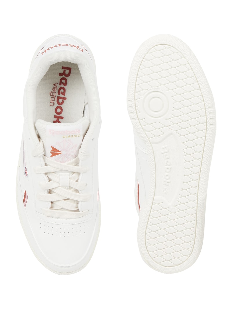 Sneaker in Leder-Optik Modell 'Club C 85' in offwhite