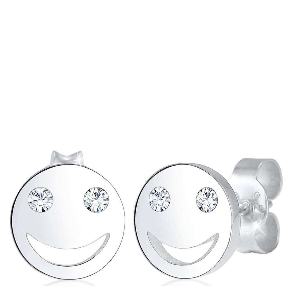 Elli Elli by Julie & Grace Boucles d'Oreilles Emoji Sourire Boucles d'Oreilles Femme - Boucles d'oreilles