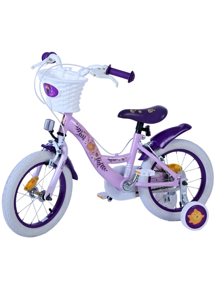 Volare Kinderfahrrad Disney Wish Fahrrad für Mädchen Rosa 14 Zoll Kinderrad 3 Jahre günstig kaufen onesize