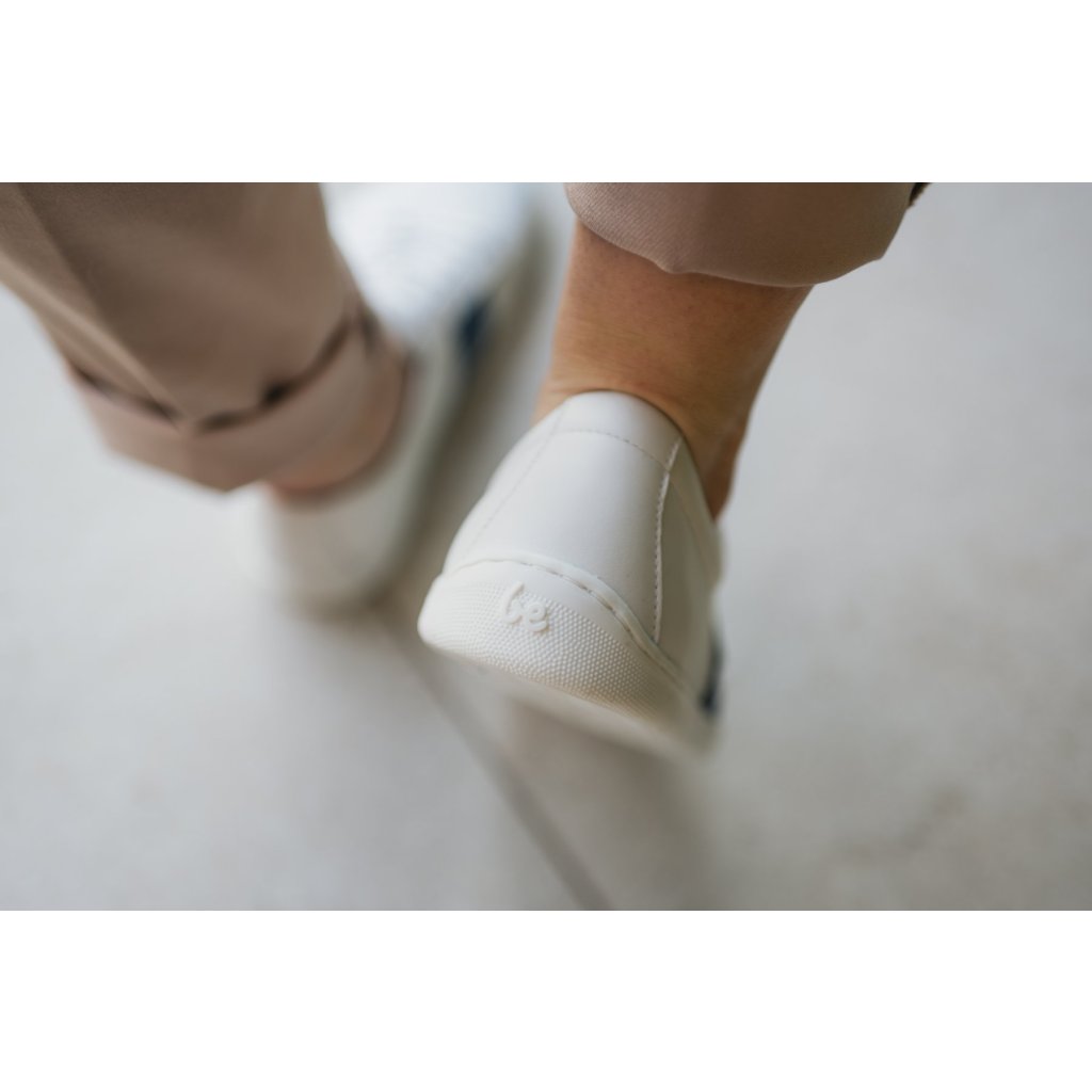 Be Lenka Elite White Blue Barfußschuhe