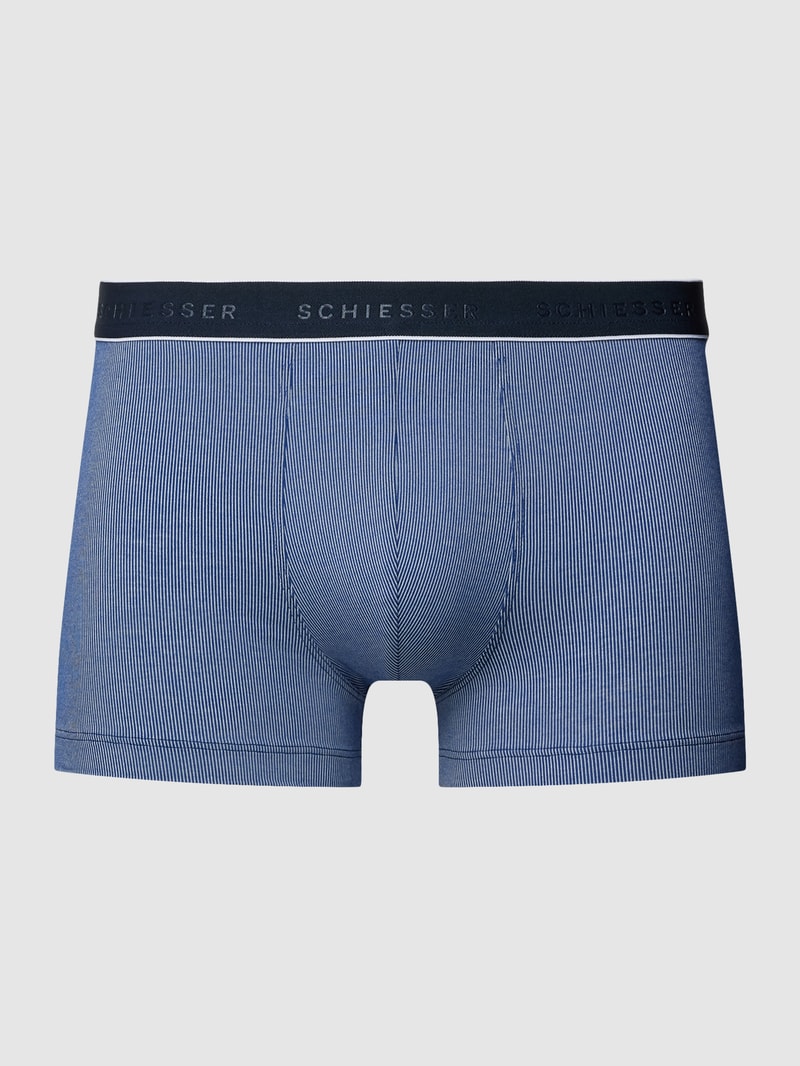 Trunks mit Streifenmuster Modell 'Duality' in marineblau
