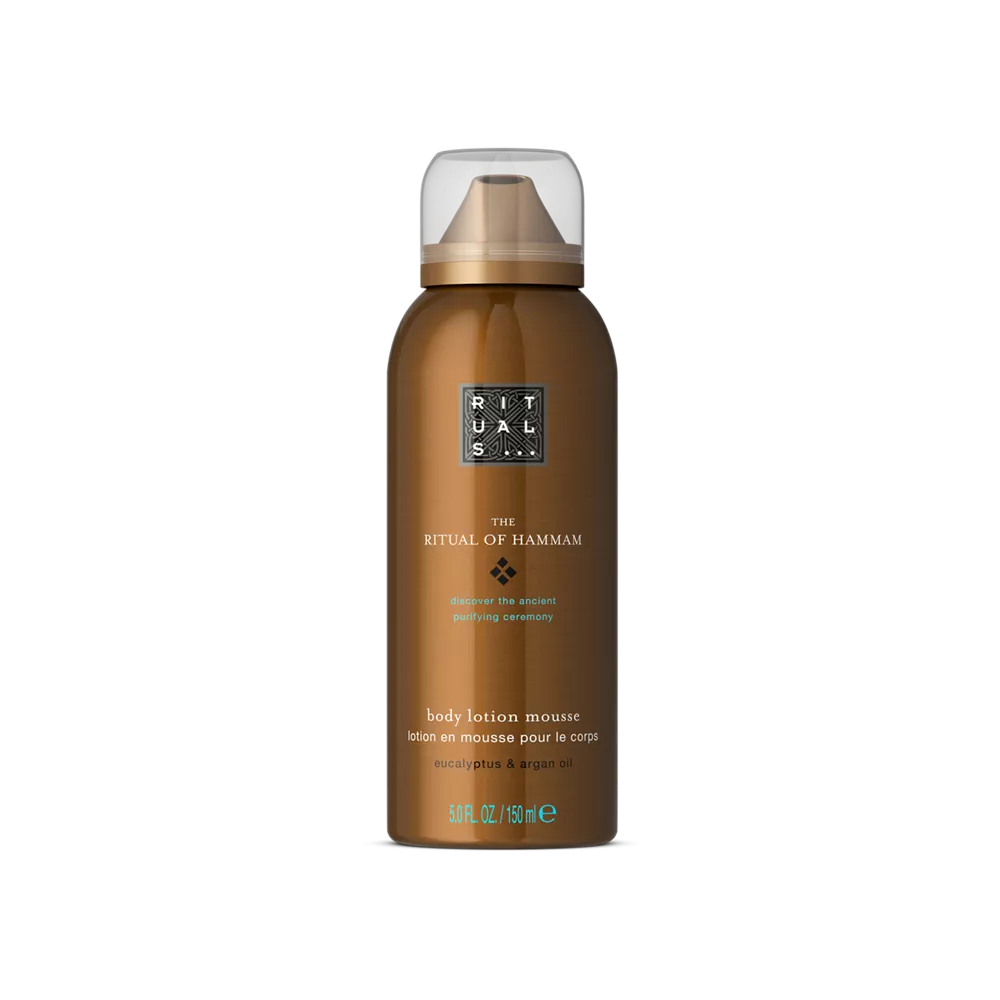 Lait corporel mousse The Ritual of Hammam, 150 ml