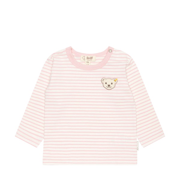 T-Shirt langarm GOTS, rosa