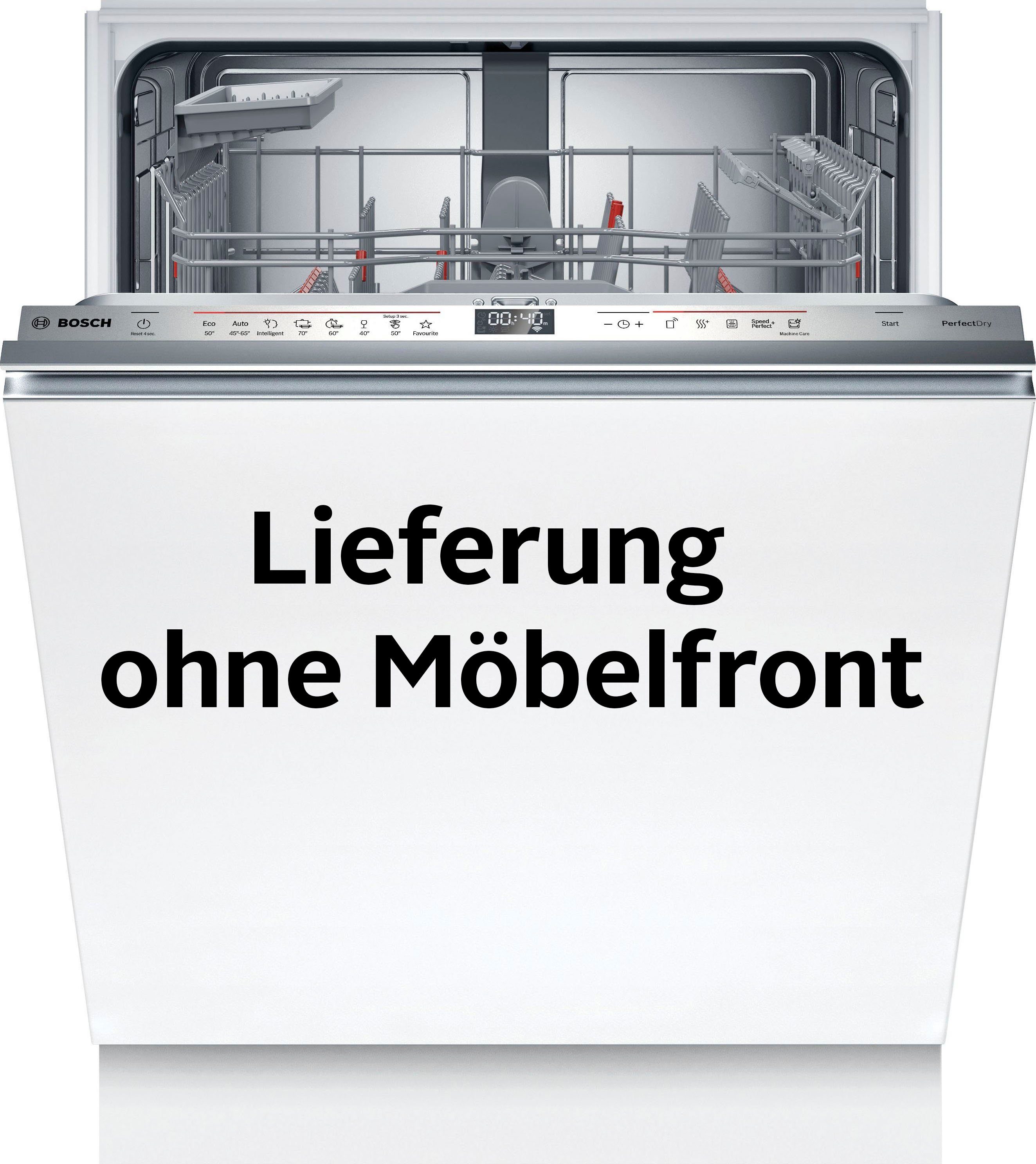 BOSCH vollintegrierbarer Geschirrspüler 6, SMV6YAX04E, 13 Maßgedecke