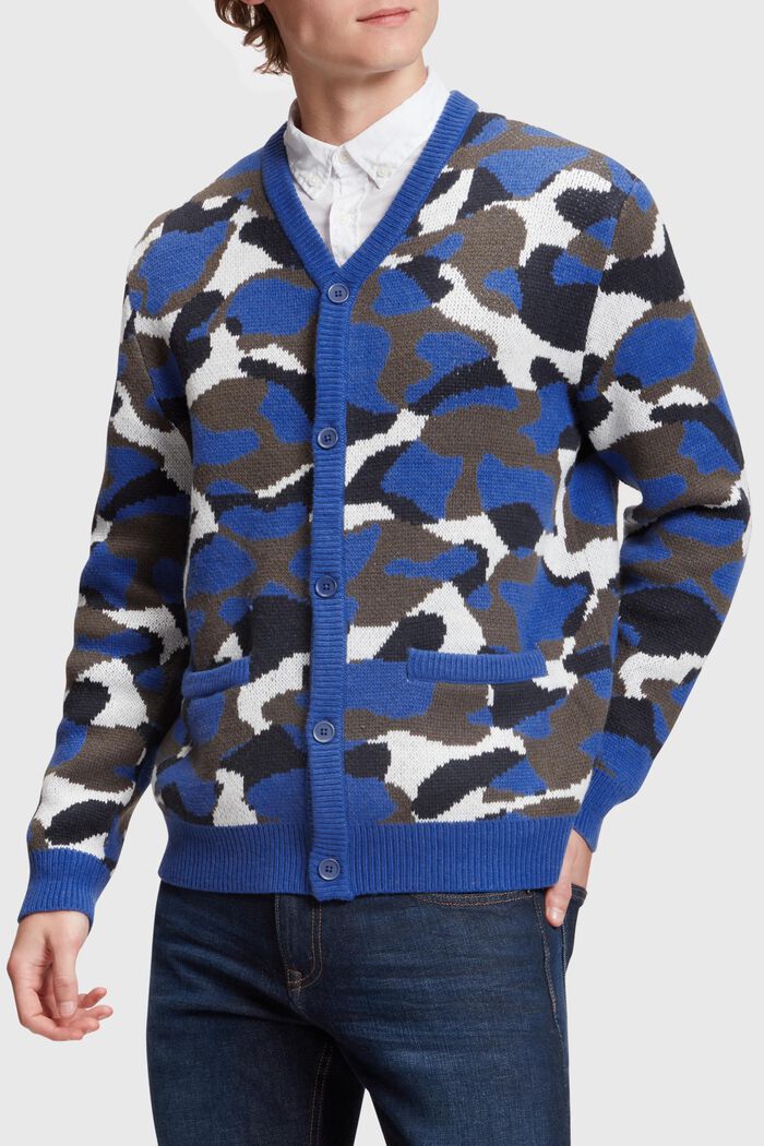 Camouflage-Cardigan
