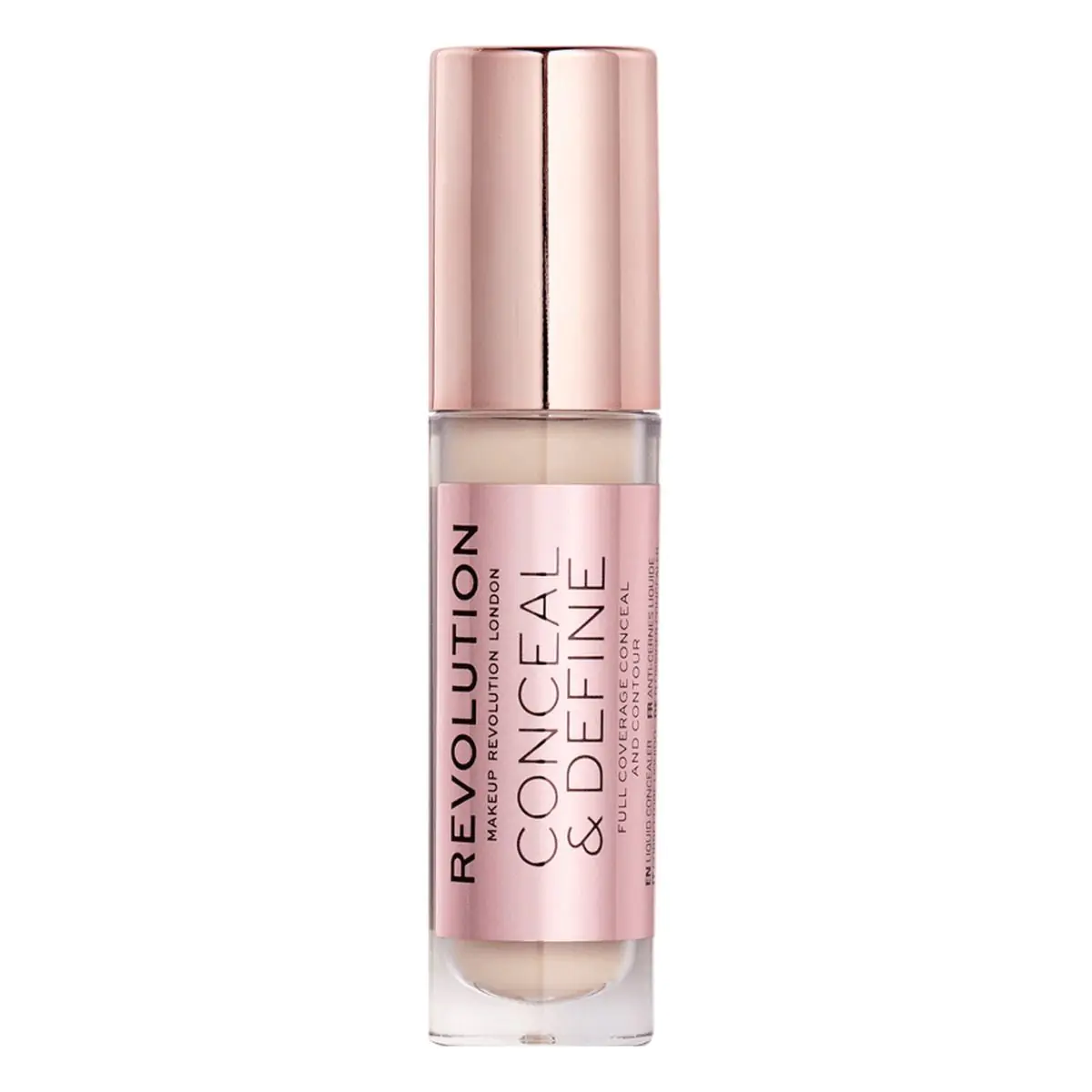 MAKEUP REVOLUTION maskuojamasis ir paryškinantis veido maskuoklis C1 4ml