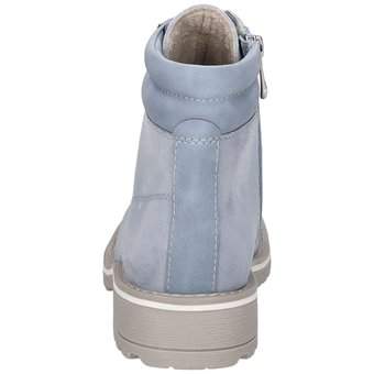Marco Tozzi Schnür Boots in blau