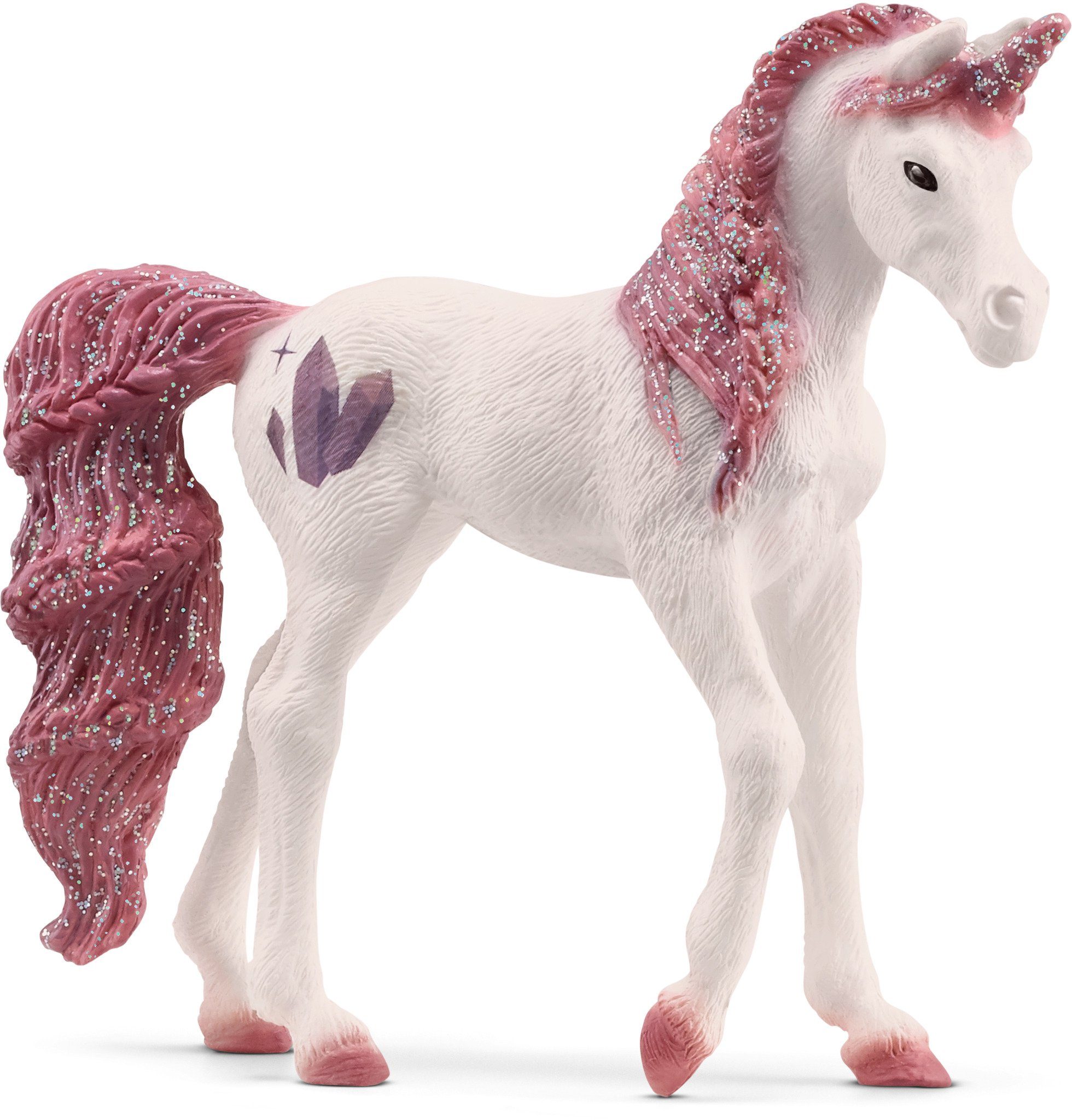 Schleich® Spielfigur BAYALA®, Sammeleinhorn Amethyst (70763)