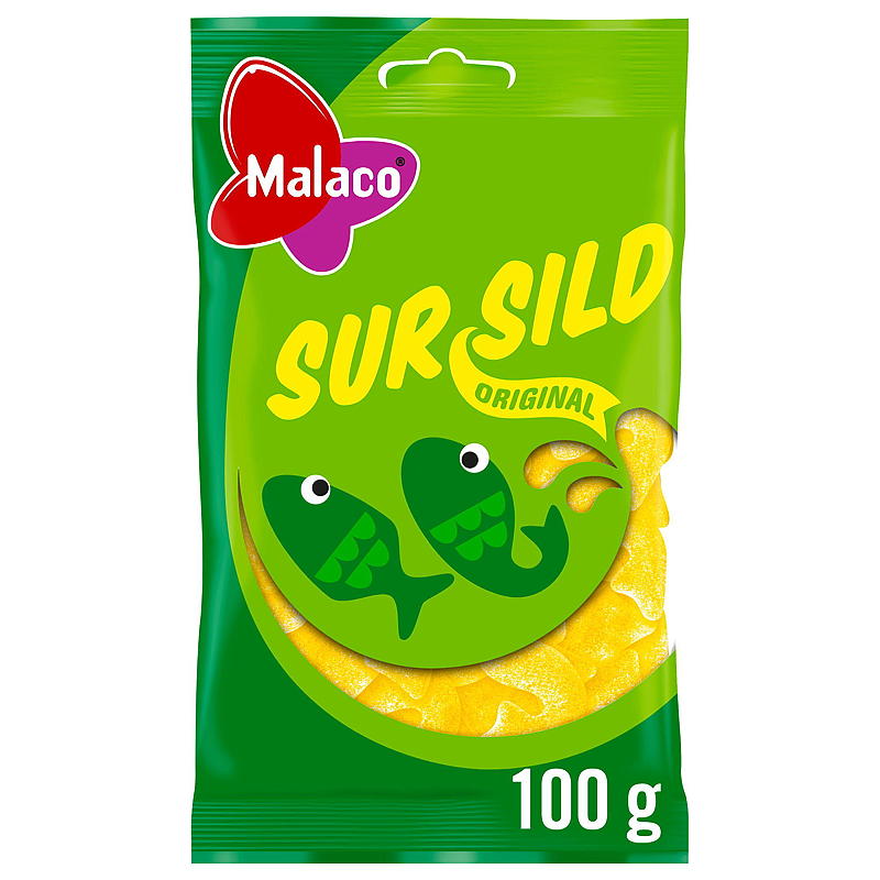 Malaco Sur sild 100 g Malaco