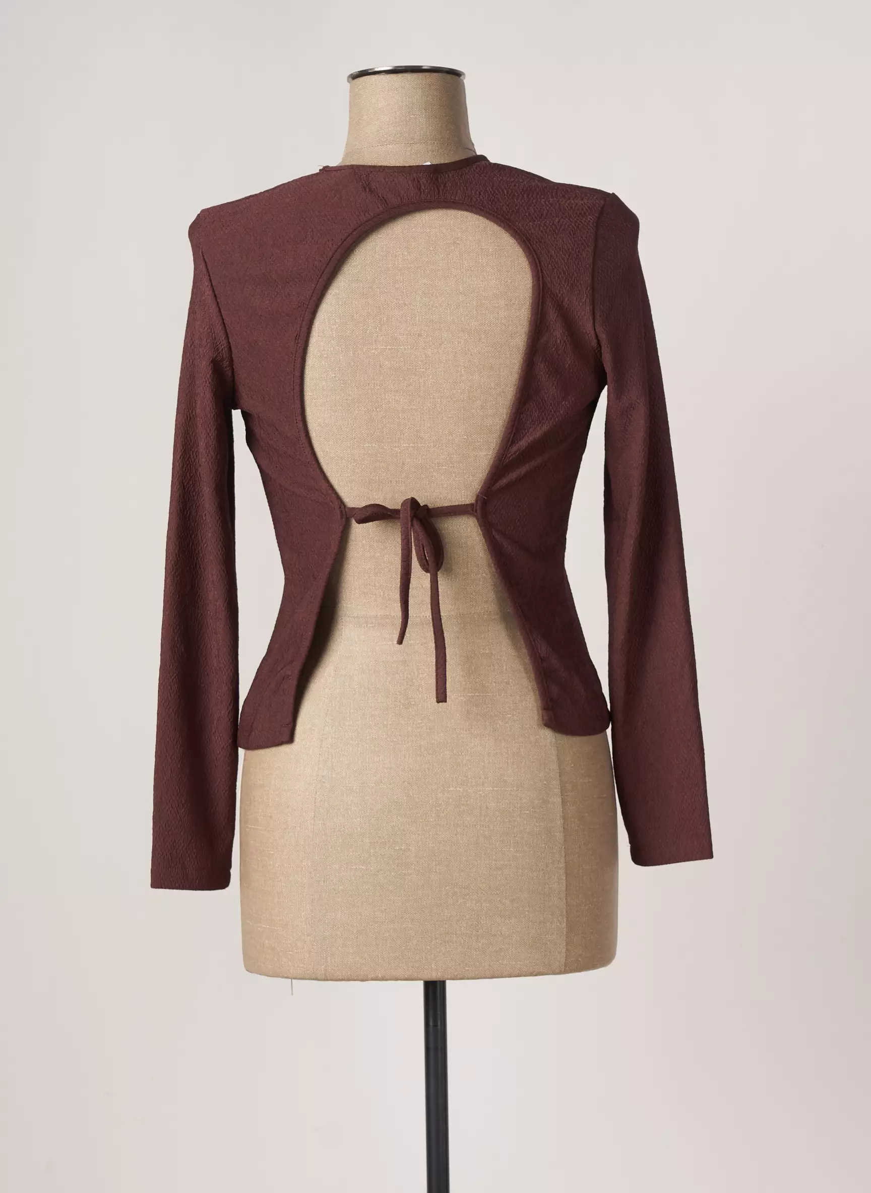 Laagam Tops Femme couleur marron