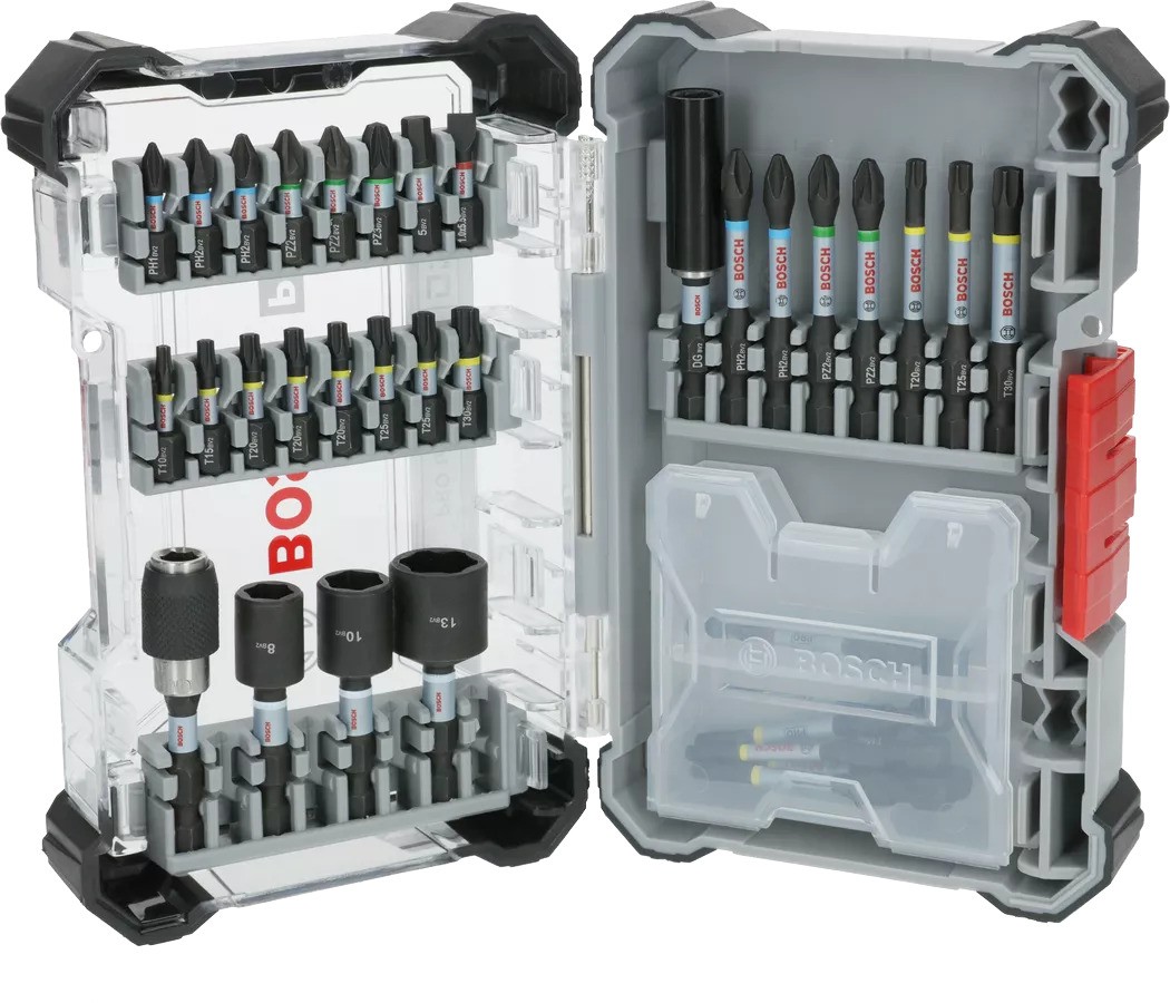 Bosch Blue Accessories 2608521U76 PRO slagskruetrækkerbitsæt, 33 dele
