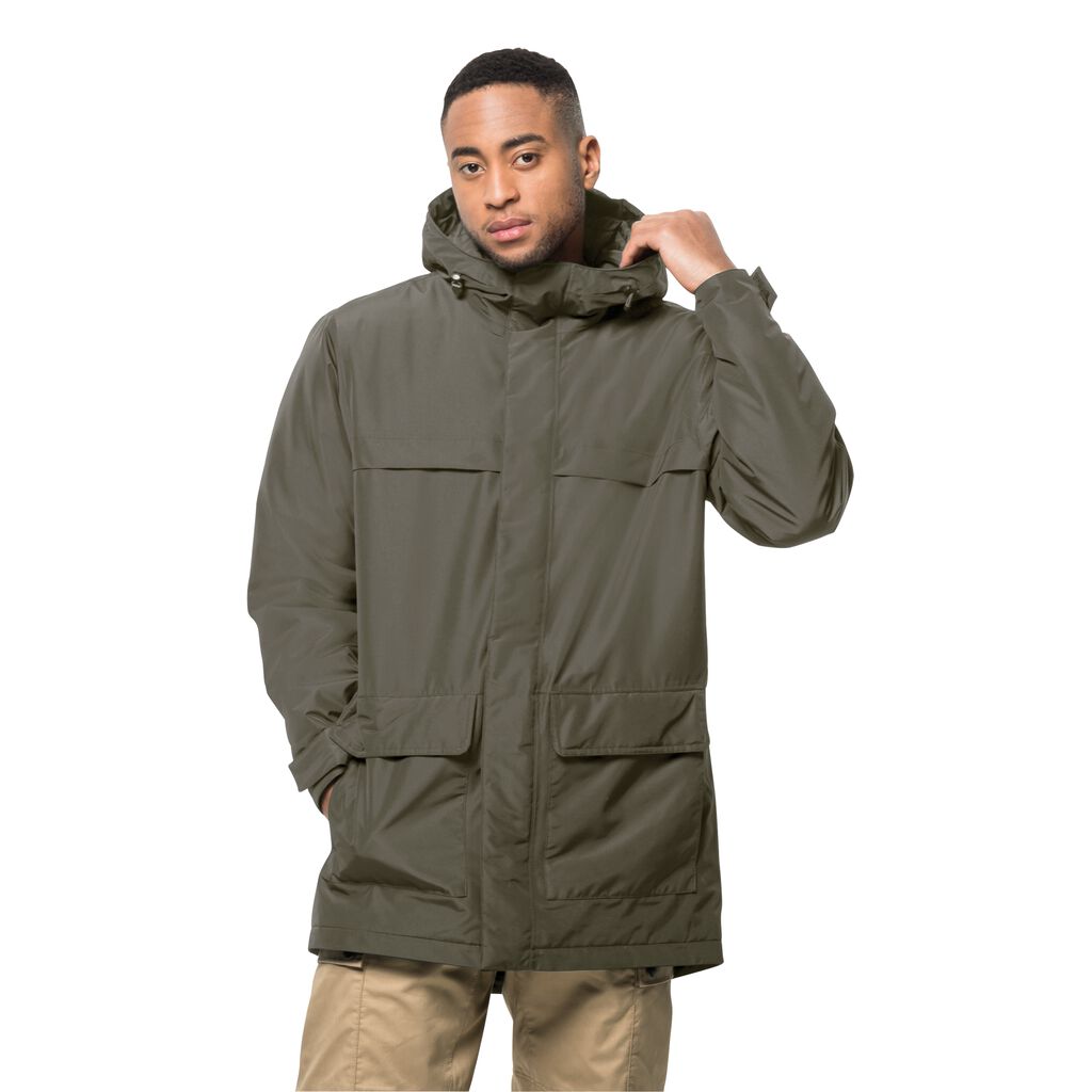 WINTERLAGER PARKA M Wasserdichter Wintermantel Herren