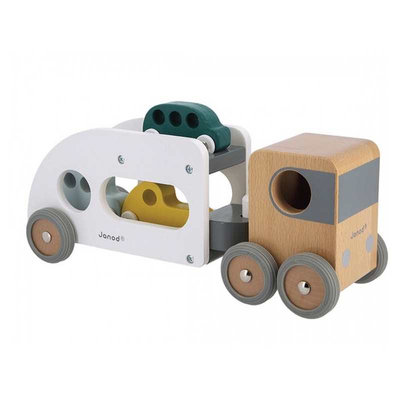 Camion porte autos avec 3 véhicules Bolid