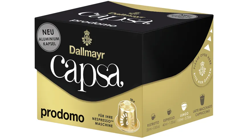 Dallmayr Capsa Kaffeekapseln Prodomo 56 g