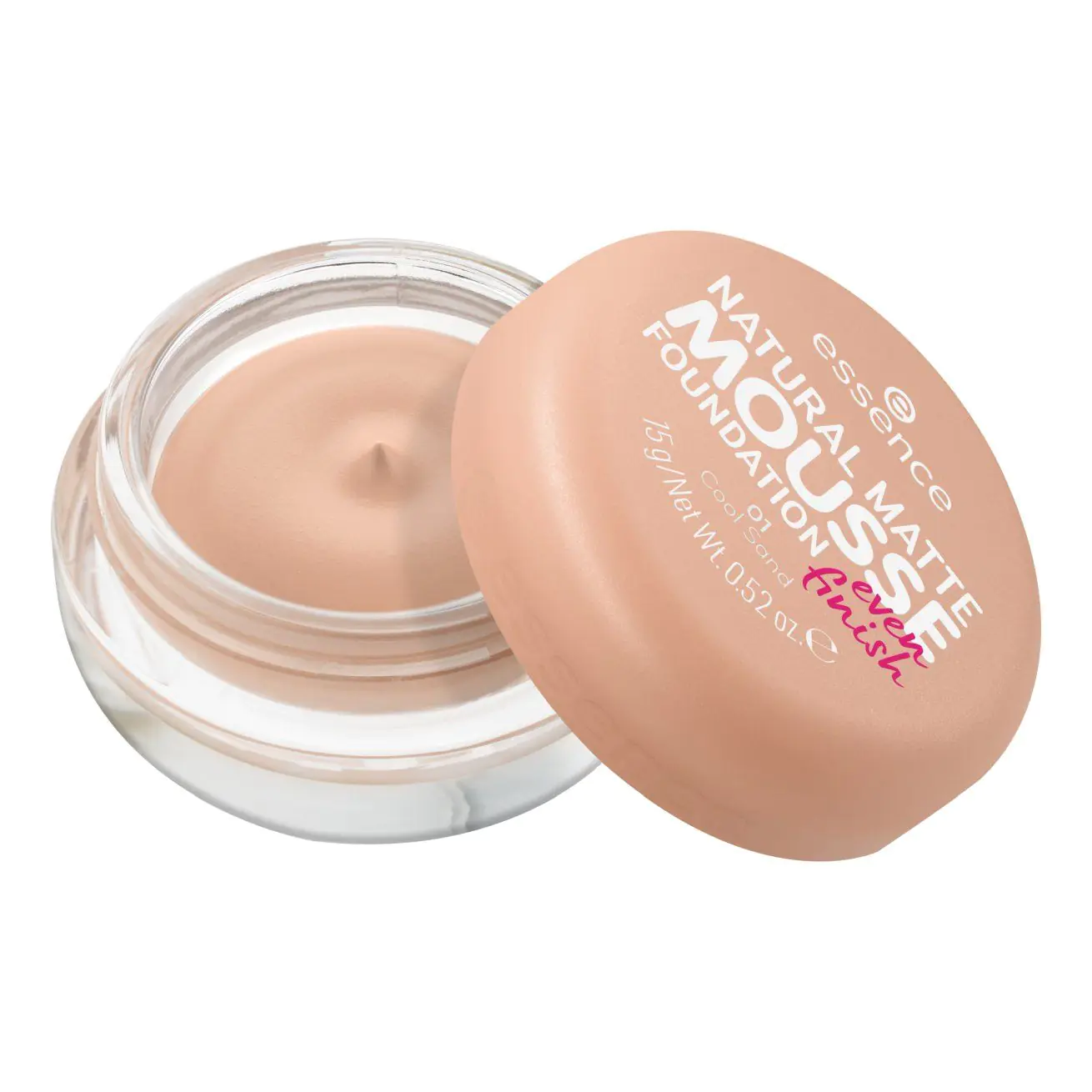 Essence Natural Matte Mousse - пудер 01 16g