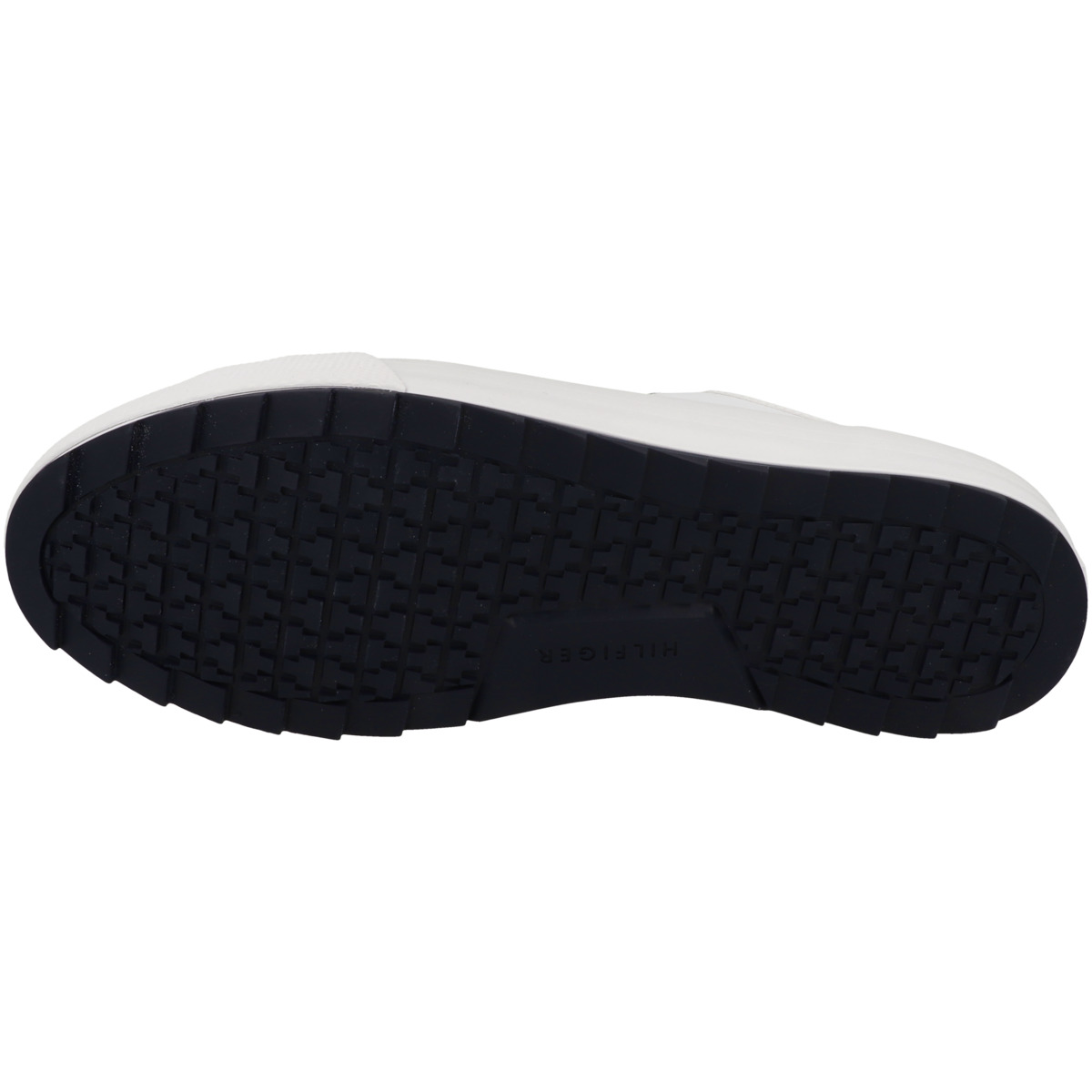 Tommy Hilfiger Core Vulcanized Cleated Leather Sneaker Low weiss