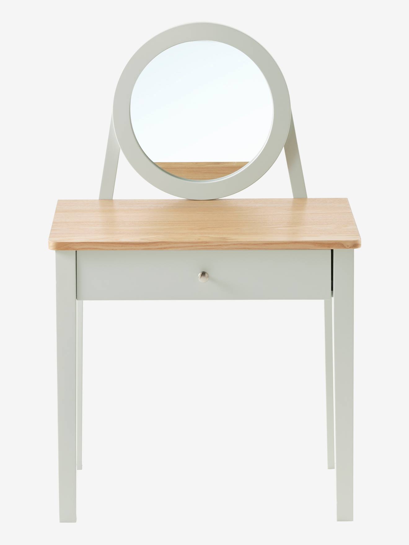 Petite coiffeuse CHAMPÊTRE vert de gris