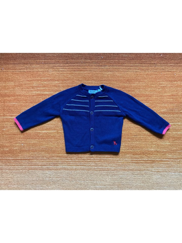 Sanetta Kidswear Strickjacke in Dunkelblau günstig kaufen 68