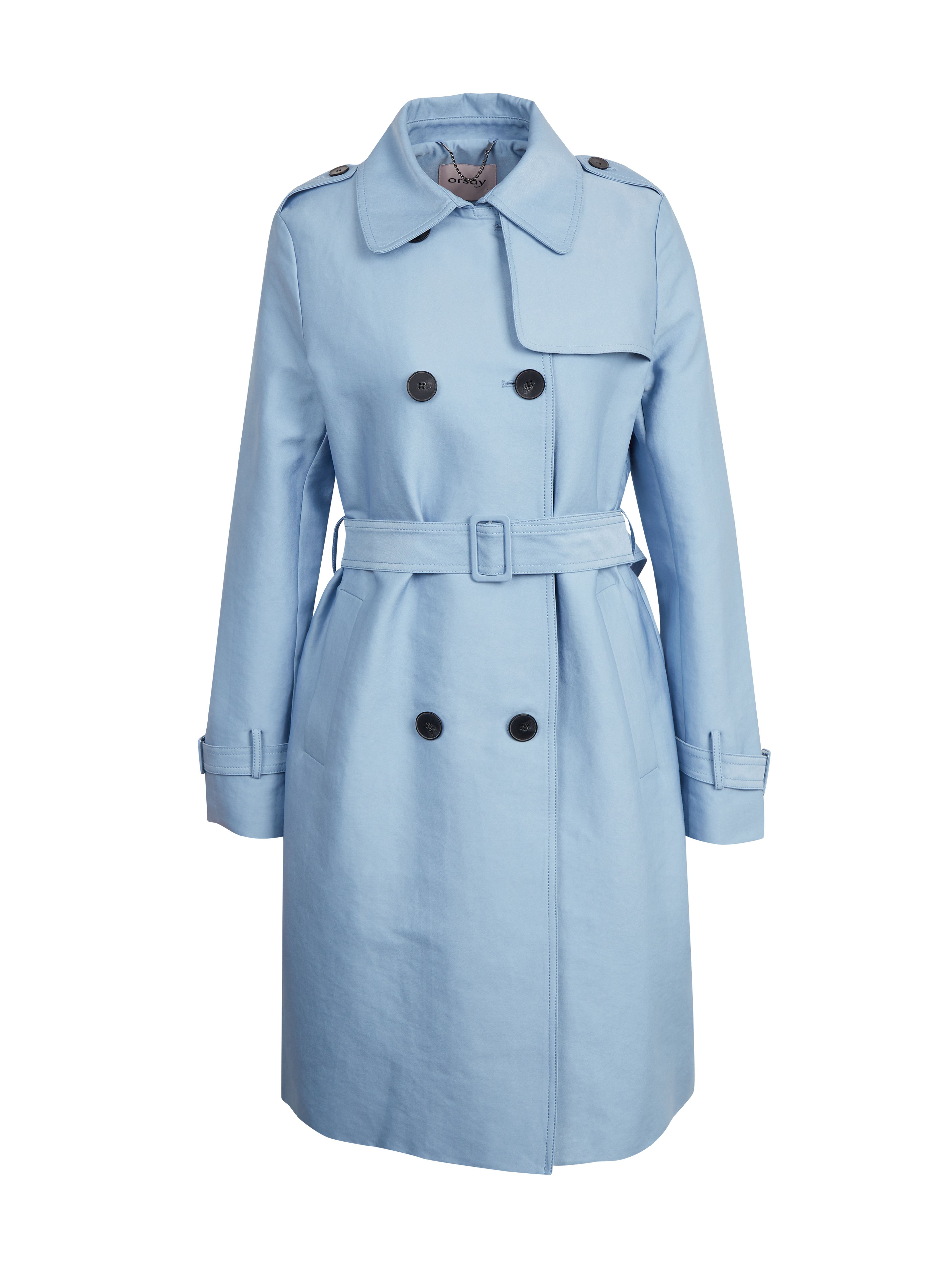 Hellblauer Damen-Trenchcoat ORSAY